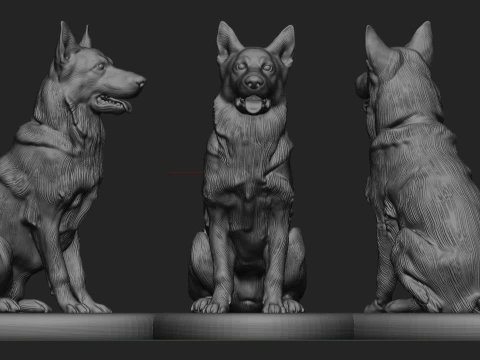 Jarman gered 3D Model