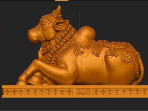 Nandi ji 3D Print Model