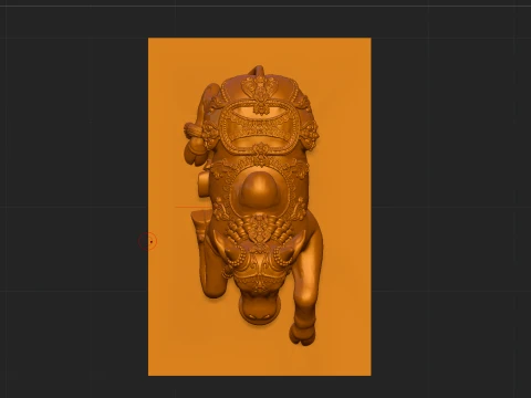Nandi ji 3D Print Model