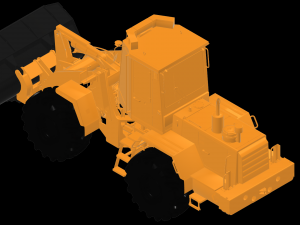 342C5300000 Bucket Amkodor 3D-Modell