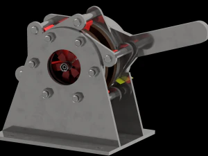 Гидравлическая машина для обжима шлангов 3D Модель