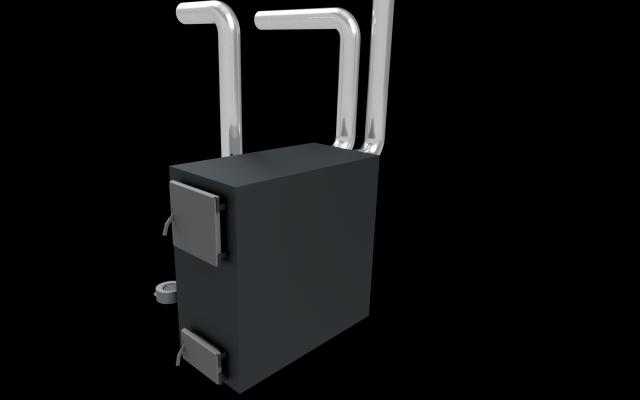 Pyrolysis boile 3D 모델 .c4d .max .obj .3ds .fbx .stl .blend 
