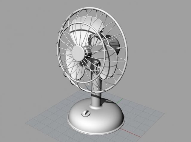 Fan 3Dモデル .c4d .max .obj .3ds .fbx .stl .blend 