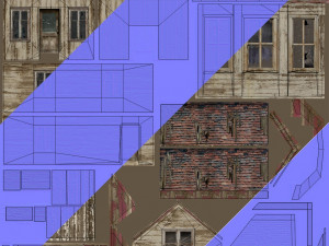 Abandoned Cottage House Modèle 3D
