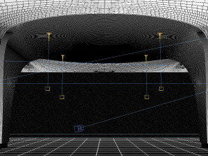 Futuristic Parametric Shanghai Subway Yuyuan Metro Station Modelo 3D