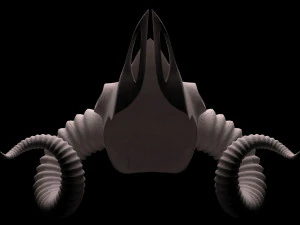 Ram Skull 3D Model