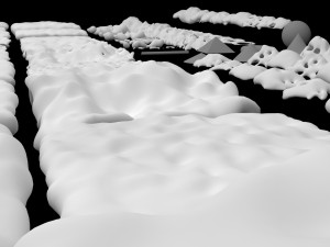 100 Snow - Ice Surfaces Pack Model 3D