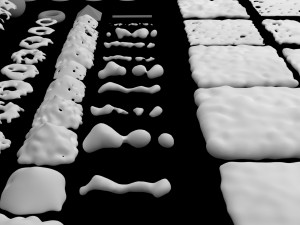 100 Snow - Ice Surfaces Pack Model 3D