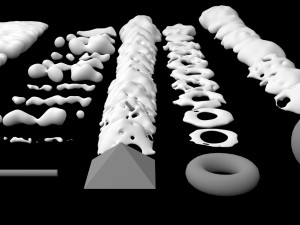 100 Snow - Ice Surfaces Pack Model 3D