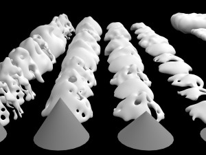 100 Snow - Ice Surfaces Pack Model 3D
