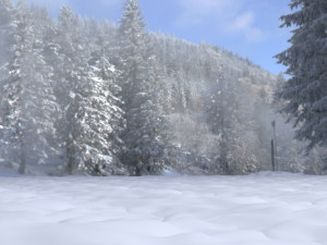 100 Snow - Ice Surfaces Pack Model 3D