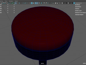 Retro Bar Stool Modelo 3D