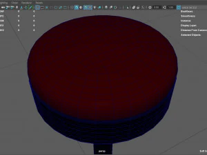 Retro Bar Stool 3D Model