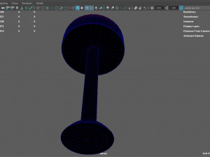 Retro Bar Stool Modelo 3D