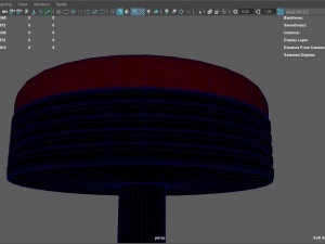 Retro Bar Stool Modelo 3D