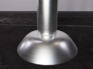 Retro Bar Stool Modelo 3D