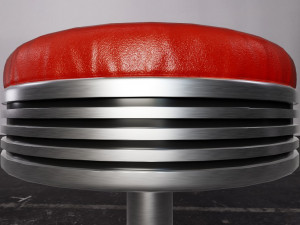 Retro Bar Stool Modelo 3D