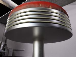Retro Bar Stool Modelo 3D