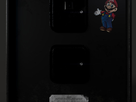 Retro Arcade Game Machine Modelo 3D