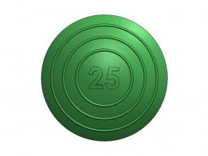 Chair Leg Cap 3D Model
