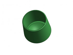 Chair Leg Cap 3D Model