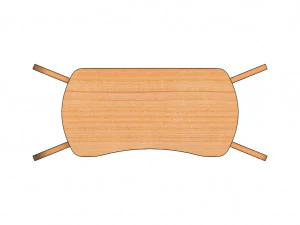 Bed Table 3D Model