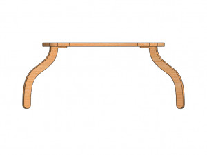 Bed Table 3D Модель