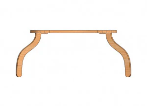 Bed Table 3D Model
