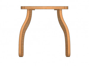 Bed Table 3D Модель