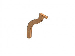 Bed Table 3D Модель