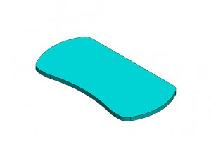 Bed Table 3D Model