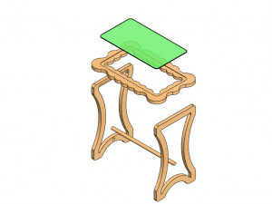Coffee Table 3D Model