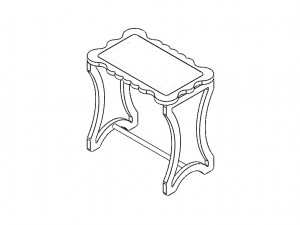 Coffee Table 3D Model