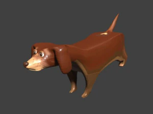 Dachshund 3D Model