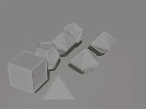 Dados para jogar dnd Modelo de Impressão 3D