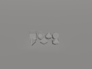 Dice for playing dnd 3D Print Model