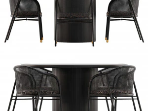 Dining set 06 3D Model