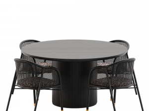 Dining set 06 3D Model