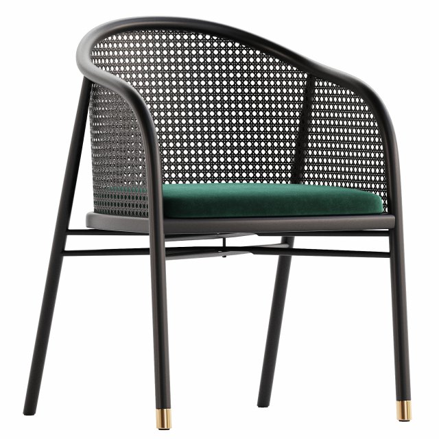 AVE Fauteuil Jaune Cavallo Modèle 3D .c4d .max .obj .3ds .fbx .stl .blend 