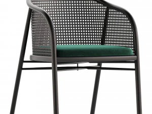 AVE Fauteuil Jaune Cavallo 3D 모델