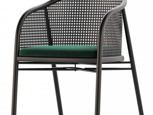 AVE Fauteuil Jaune Cavallo Modèle 3D