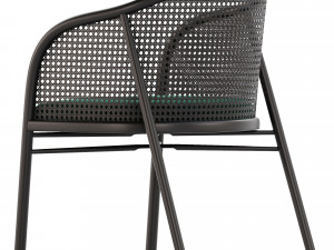 AVE Fauteuil Jaune Cavallo Modèle 3D