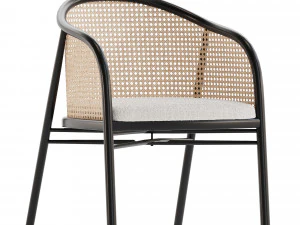 AVE Fauteuil Jaune Cavallo 3D 모델