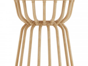 Kids Rattan Nightstand 3D Модель