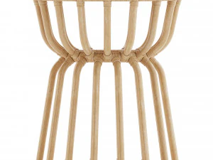 Mesa de cabeceira infantil de vime Modelo 3D