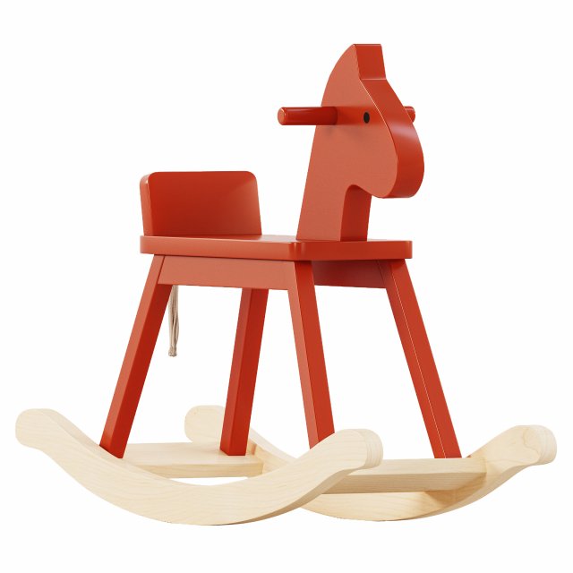 Orange Red Rocking 3D Модель .c4d .max .obj .3ds .fbx .stl .blend 