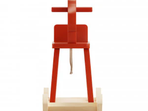 Orange Red Rocking 3D Model