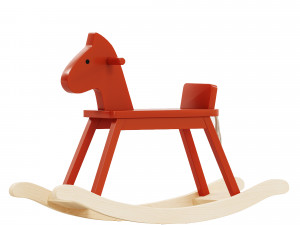 Orange Red Rocking 3D Модель