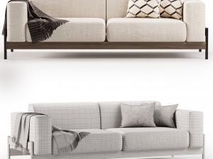 BOWIE SOFA Modello 3D