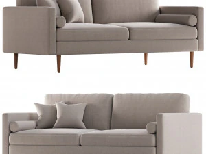Sofa Monroe Modern Model 3D